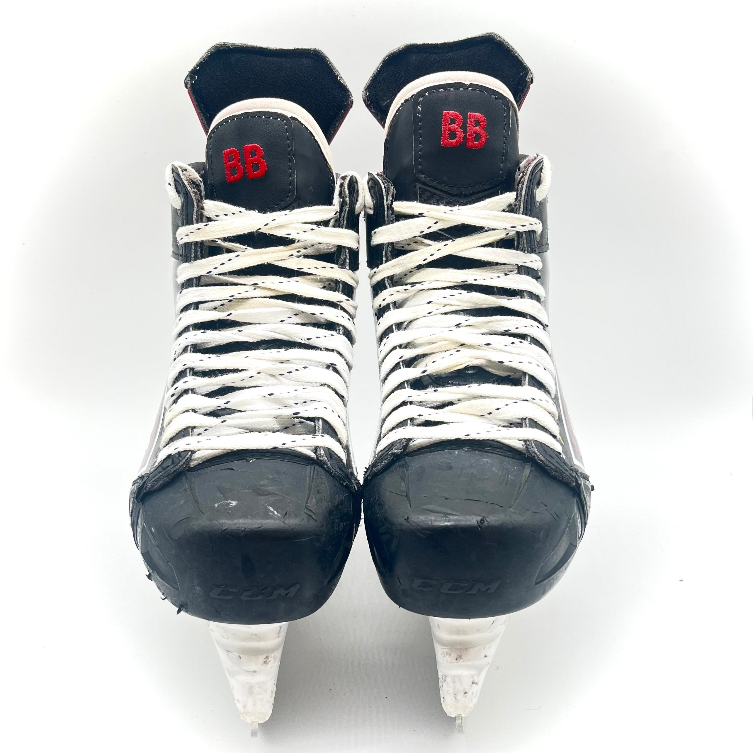 CCM Jetspeed FT2 – Patins de hockey d'occasion NHL Pro Stock – Bowen Byram